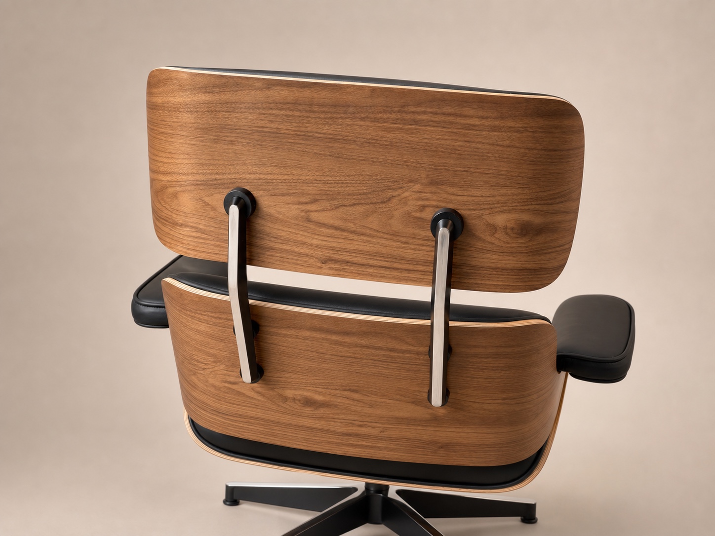 Rear of the moulded plywood shells and back braces